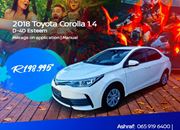 Toyota Corolla 1.4 Professional For Sale In Cape Town