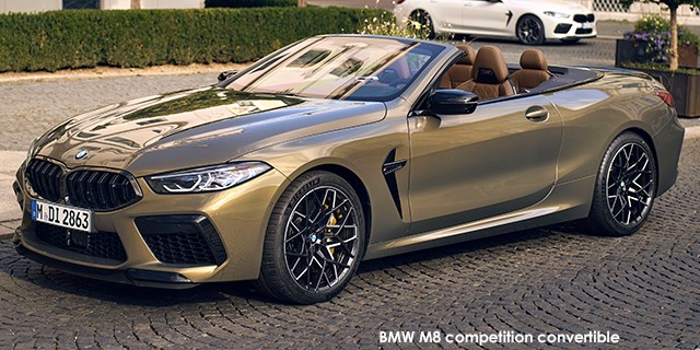 BMW M8 competition convertible