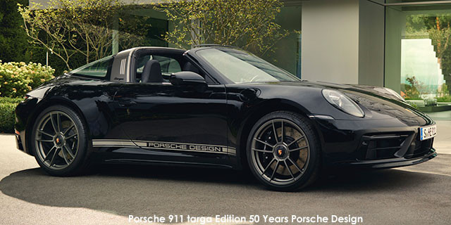 Porsche targa Edition 50 Years Porsche Design