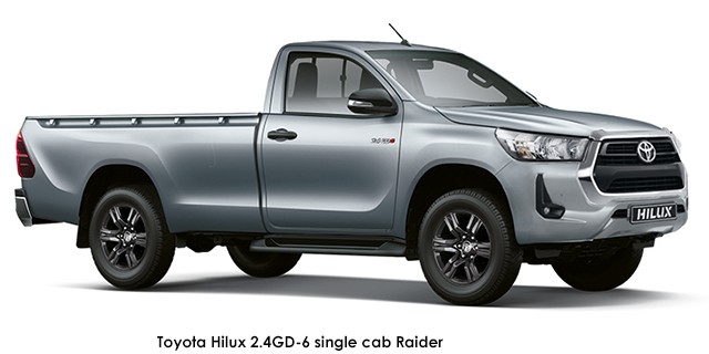 Toyota 2.4GD-6 single cab 4x4 Raider
